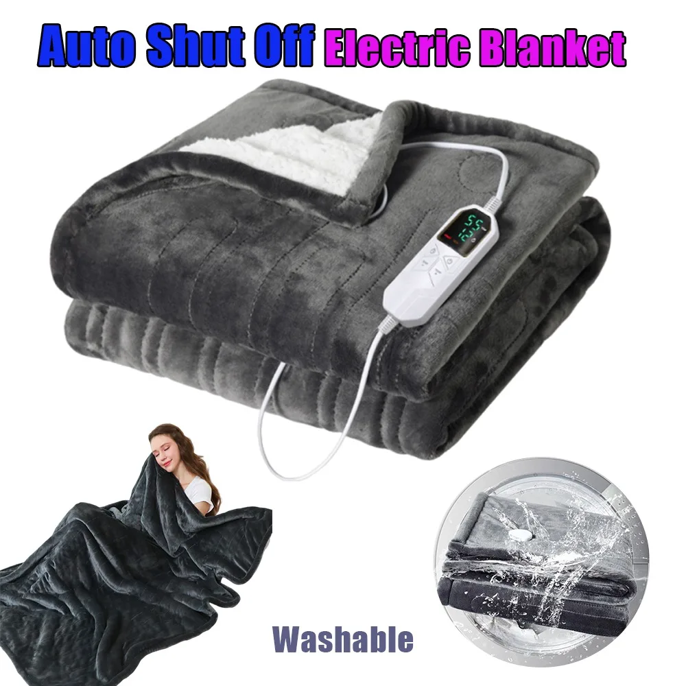 80x140cm Auto Shut Off Electric Blanket Safe and Washable Winter Heated Throw for Single Bed Use Home Electric Warming Pad
80x140cm Auto Shut Off Electric Blanket Safe and Washable Winter Heated Throw for Single Bed Use Home Electric Warming Pad