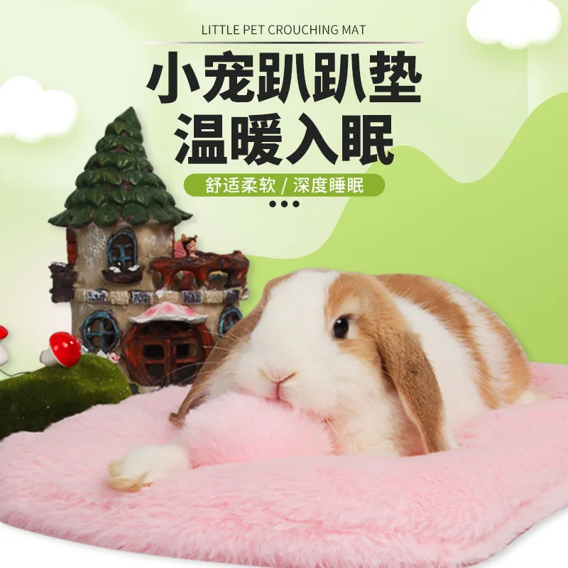 Rabbit Lying Pad Warm Nest Rabbit Specific Cotton Nest Guinea Pig Autumn and Winter Sleeping Cotton Pad Guinea Pig Bed
Rabbit Lying Pad Warm Nest Rabbit Specific Cotton Nest Guinea Pig Autumn and Winter Sleeping Cotton Pad Guinea Pig Bed