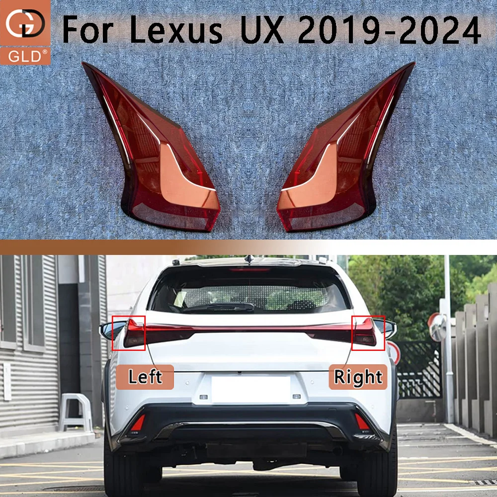 Taillight Cover 2019 2020 2021-2024 For Lexus UX Rear Taillamp Cover Transparent Lampshade Taillight Shell Lamp Shade Plexiglass
Taillight Cover 2019 2020 2021-2024 For Lexus UX Rear Taillamp Cover Transparent Lampshade Taillight Shell Lamp Shade Plexiglass