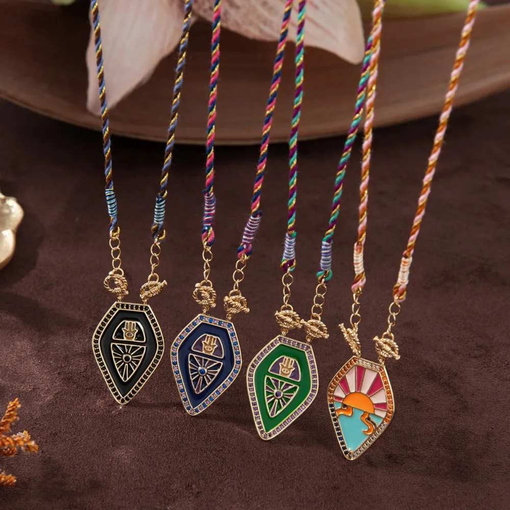Retro Sun Vintage Necklace Rope Weave Nek Jewelry Artistic Pendant Necklace Ethnic Style Charm Women Choker Chain Vacation
Retro Sun Vintage Necklace Rope Weave Nek Jewelry Artistic Pendant Necklace Ethnic Style Charm Women Choker Chain Vacation