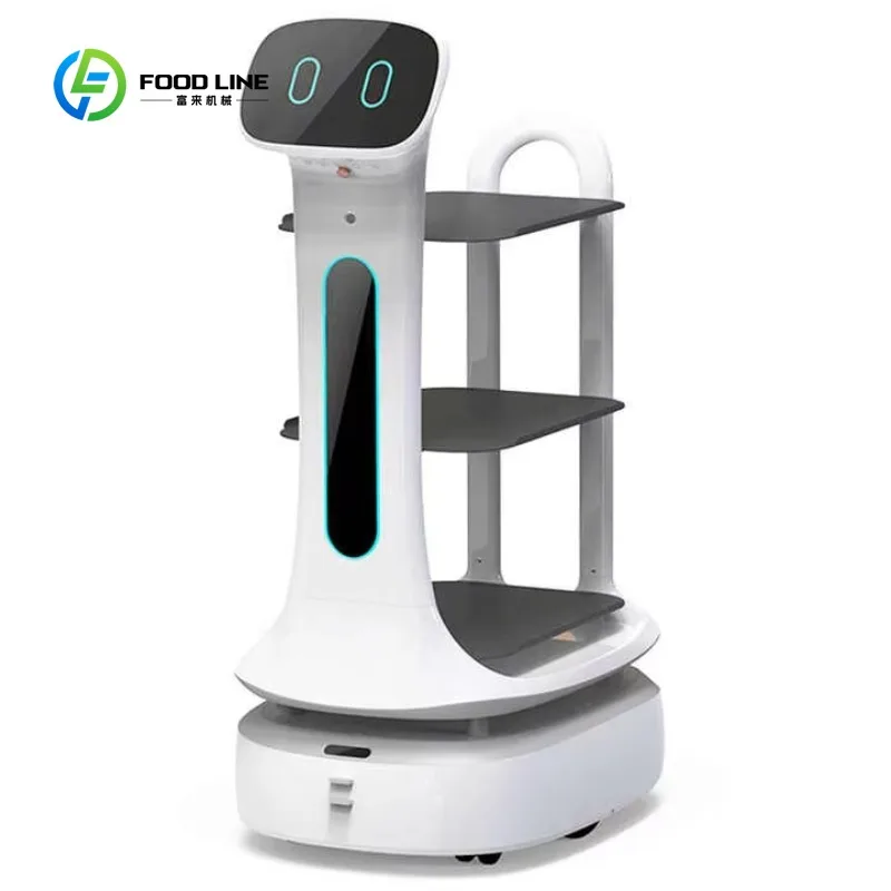 Intelligent Food Delivery Robot Hotel Obstacle Avoidance Goods Deliver Robot for Hotel Restaurant Shopping Mall
Intelligent Food Delivery Robot Hotel Obstacle Avoidance Goods Deliver Robot for Hotel Restaurant Shopping Mall