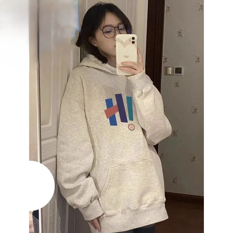 Fleece Sweatshirt With Hat Womens Grunge Y2K Top Fall Distressed Irregular Leisure Streetwear Casuals Hipster Funny Minimalism
Fleece Sweatshirt With Hat Womens Grunge Y2K Top Fall Distressed Irregular Leisure Streetwear Casuals Hipster Funny Minimalism