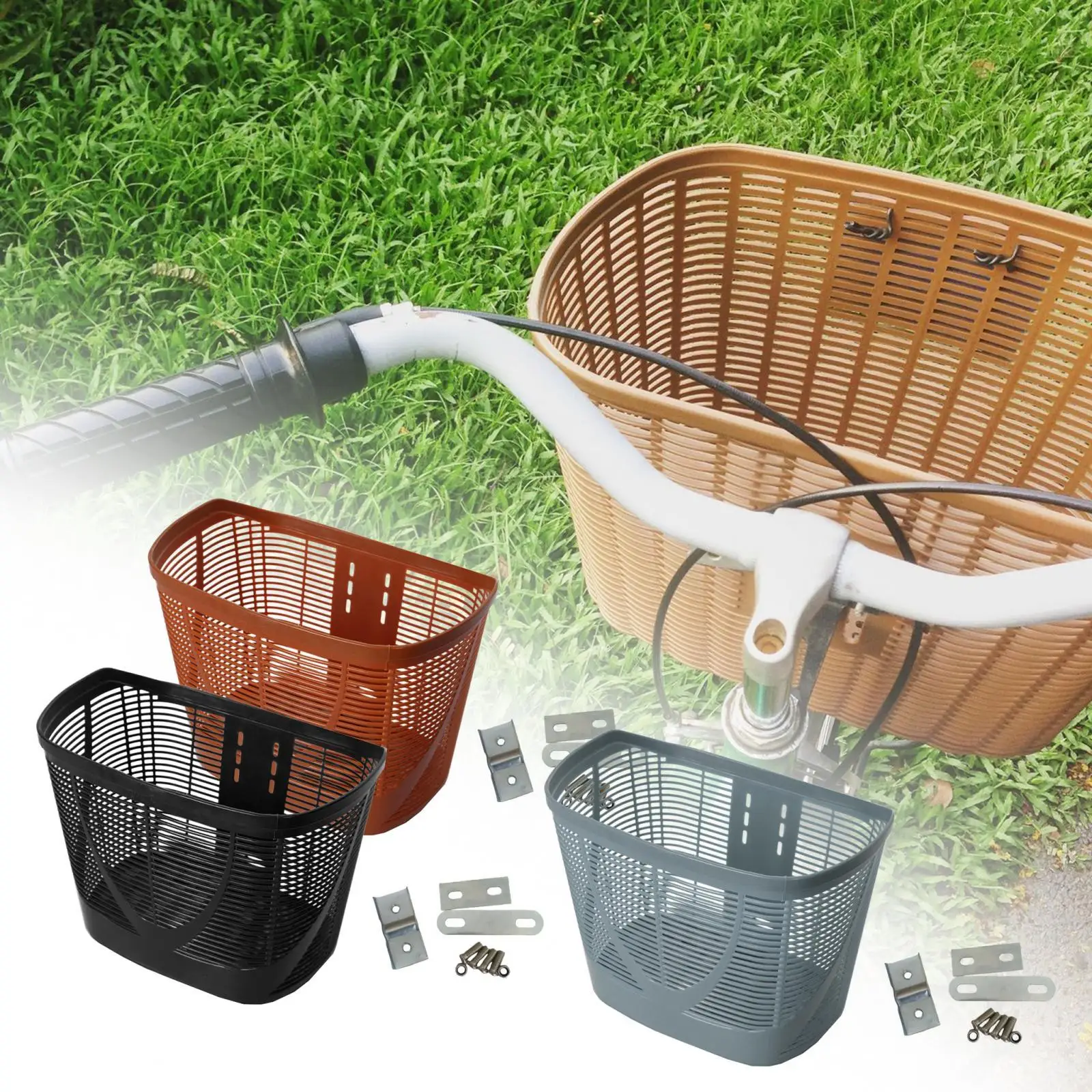 Bicycle Basket Men Women Pet Carrier Storage Basket Bicycle Cargo Rack Universal Carrier for Cycling Camping Grocery Shopping
Bicycle Basket Men Women Pet Carrier Storage Basket Bicycle Cargo Rack Universal Carrier for Cycling Camping Grocery Shopping