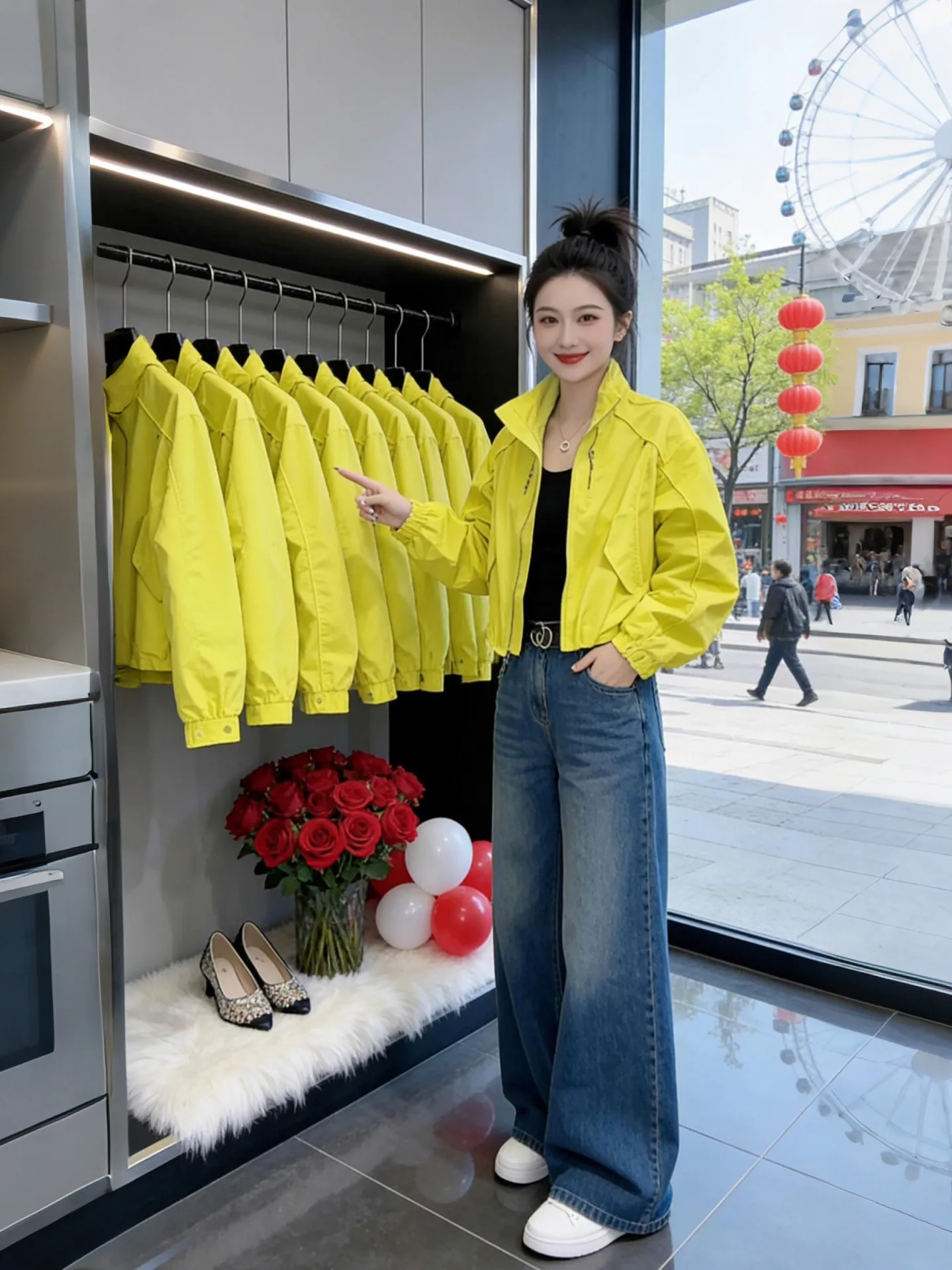 Early Spring New American Loose Stand Collar Workwear Jacket Women's Trendy Casual Windbreaker Short Outerwear Coat
Early Spring New American Loose Stand Collar Workwear Jacket Women's Trendy Casual Windbreaker Short Outerwear Coat