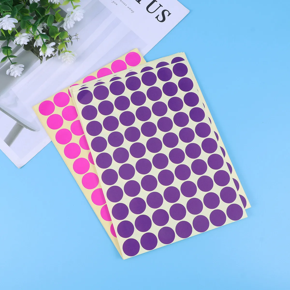 30 Sheets Removable Adhesive Label Paper Multi Use Circle Dot Stickers for Calendar Planner Yard Sale Price Tags 19Mm Assorted
30 Sheets Removable Adhesive Label Paper Multi Use Circle Dot Stickers for Calendar Planner Yard Sale Price Tags 19Mm Assorted