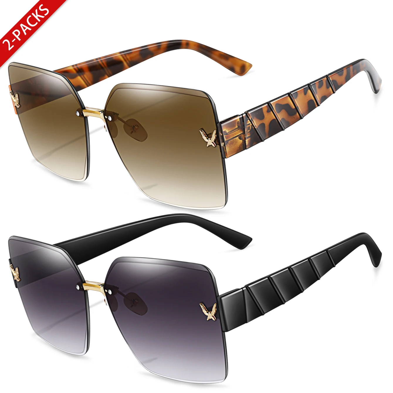 Стильные безрамные солнцезащитные очки для рыбалки, квадратные, с защитой от ультрафиолета, для мужчин и женщин, для активного отдыха, походов и велоспорта
Стильные безрамные солнцезащитные очки для рыбалки, квадратные, с защитой от ультрафиолета, для мужчин и женщин, для активного отдыха, походов и велоспорта