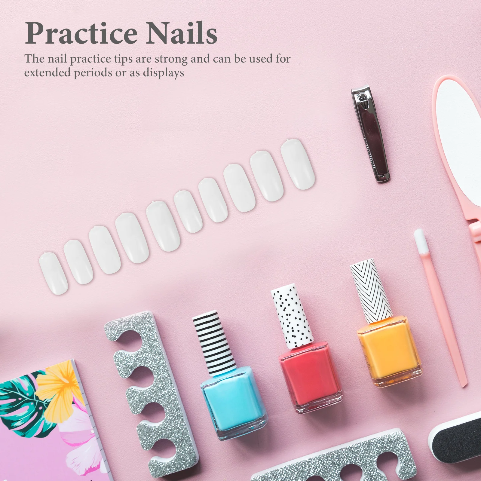 100 pcs Mechanical Tips Smooth Surface For Art Practice Nail Color Display Sticks Nail Salon Equipment Sample Display
100 pcs Mechanical Tips Smooth Surface For Art Practice Nail Color Display Sticks Nail Salon Equipment Sample Display