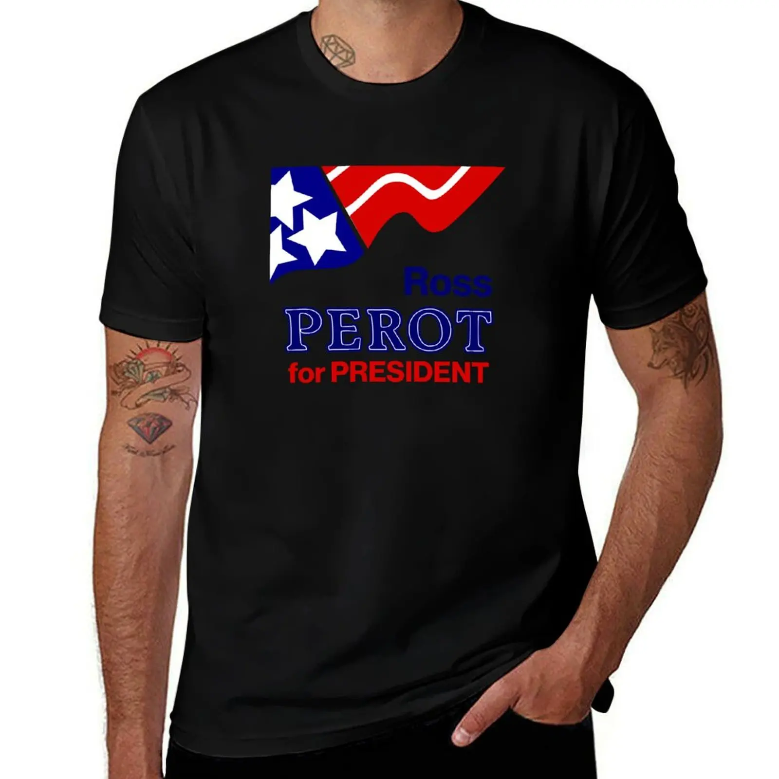Плакат The Perot (Ross Perot Campaign из 1992, президентские выборы США) Футболка мужская футболка мужская футболка из плотного хлопка
Плакат The Perot (Ross Perot Campaign из 1992, президентские выборы США) Футболка мужская футболка мужская футболка из плотного хлопка