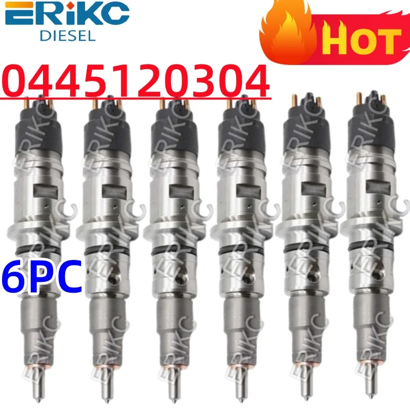 0445120304 Common Rail Fuel Injector 0 445 120 304 5272937 5283275 0445 120 304 New For Cummins DFM ERIKC 6PC
0445120304 Common Rail Fuel Injector 0 445 120 304 5272937 5283275 0445 120 304 New For Cummins DFM ERIKC 6PC