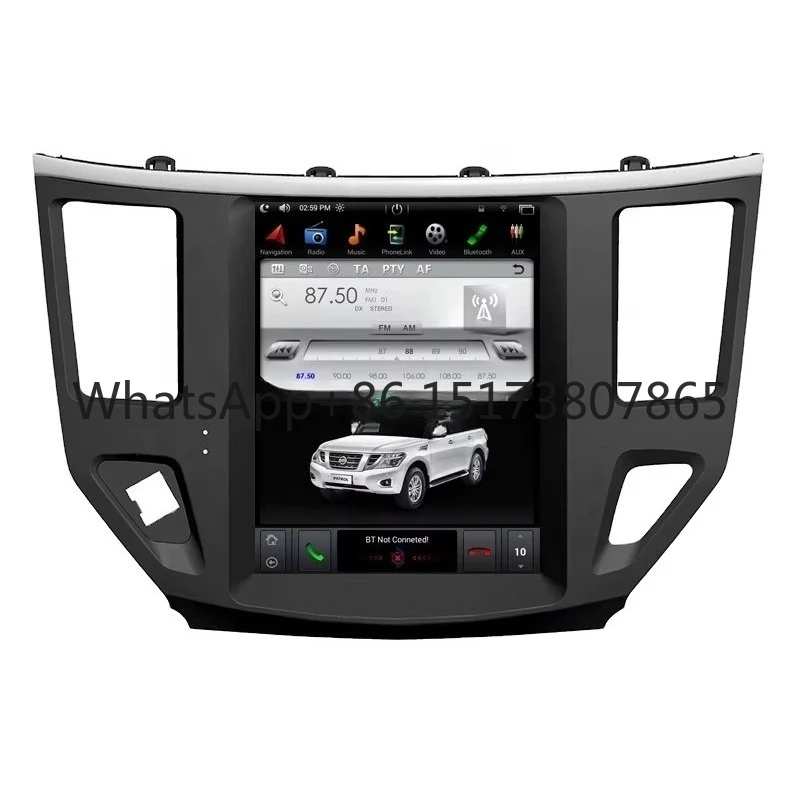 10.4'' Android 9.0 PX6 Vertical Screen 4+64G Car Multimedia Player Auto Gps Radio For Nissan- Pathfinder 2013-2017
10.4'' Android 9.0 PX6 Vertical Screen 4+64G Car Multimedia Player Auto Gps Radio For Nissan- Pathfinder 2013-2017