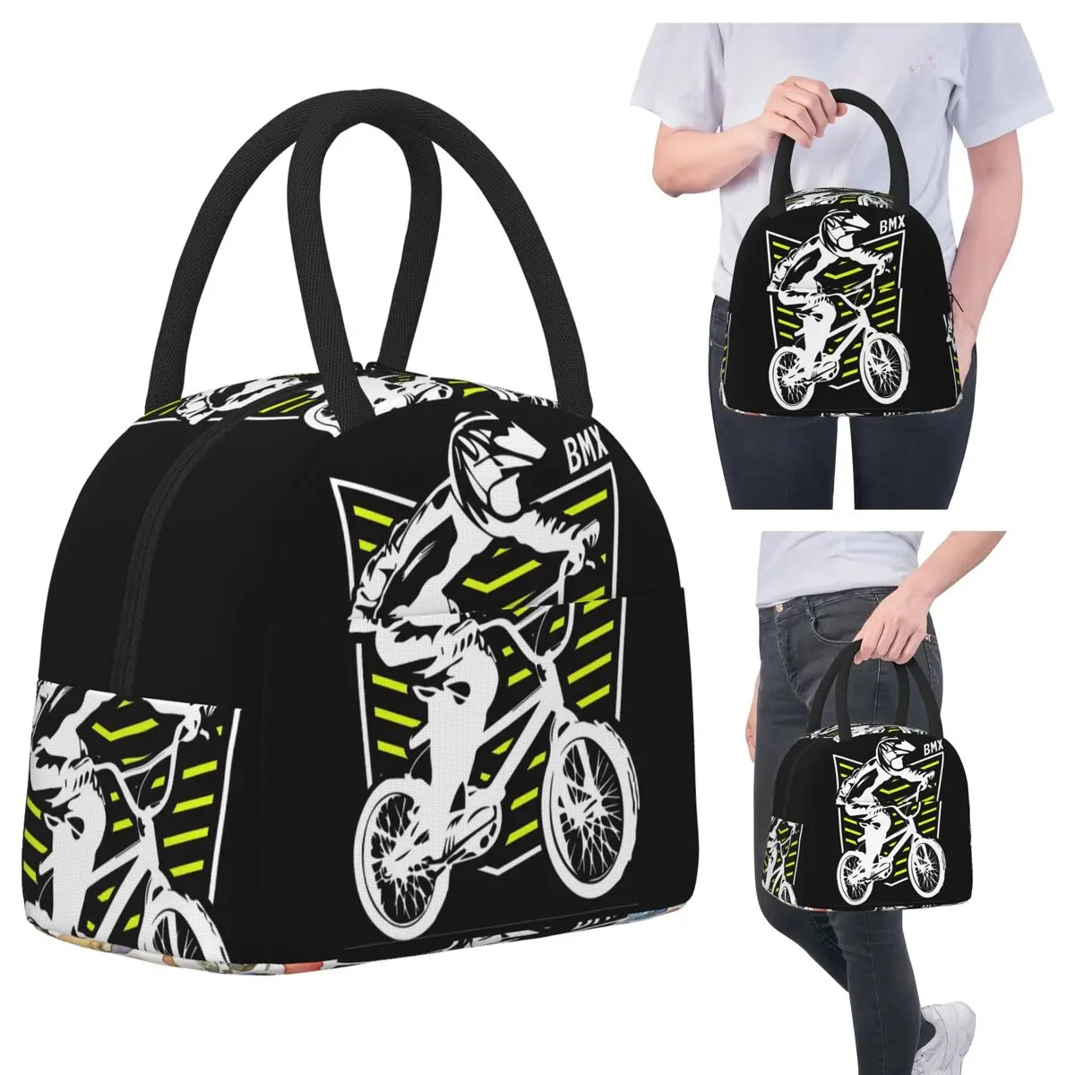 Bmx Apparel Retro Bmx Bike Old School Patch Insulated Lunch Bag for Women Cooler Thermal Food Box Tote Leakproof Lunch Boxes
Bmx Apparel Retro Bmx Bike Old School Patch Insulated Lunch Bag for Women Cooler Thermal Food Box Tote Leakproof Lunch Boxes