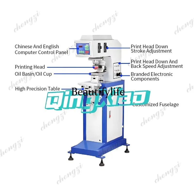 81 precision headphones keyboard pcb board electronics industry Automatic Pneumatic Oil Cup Model Monochrome Pad Printing Mach
81 precision headphones keyboard pcb board electronics industry Automatic Pneumatic Oil Cup Model Monochrome Pad Printing Mach
