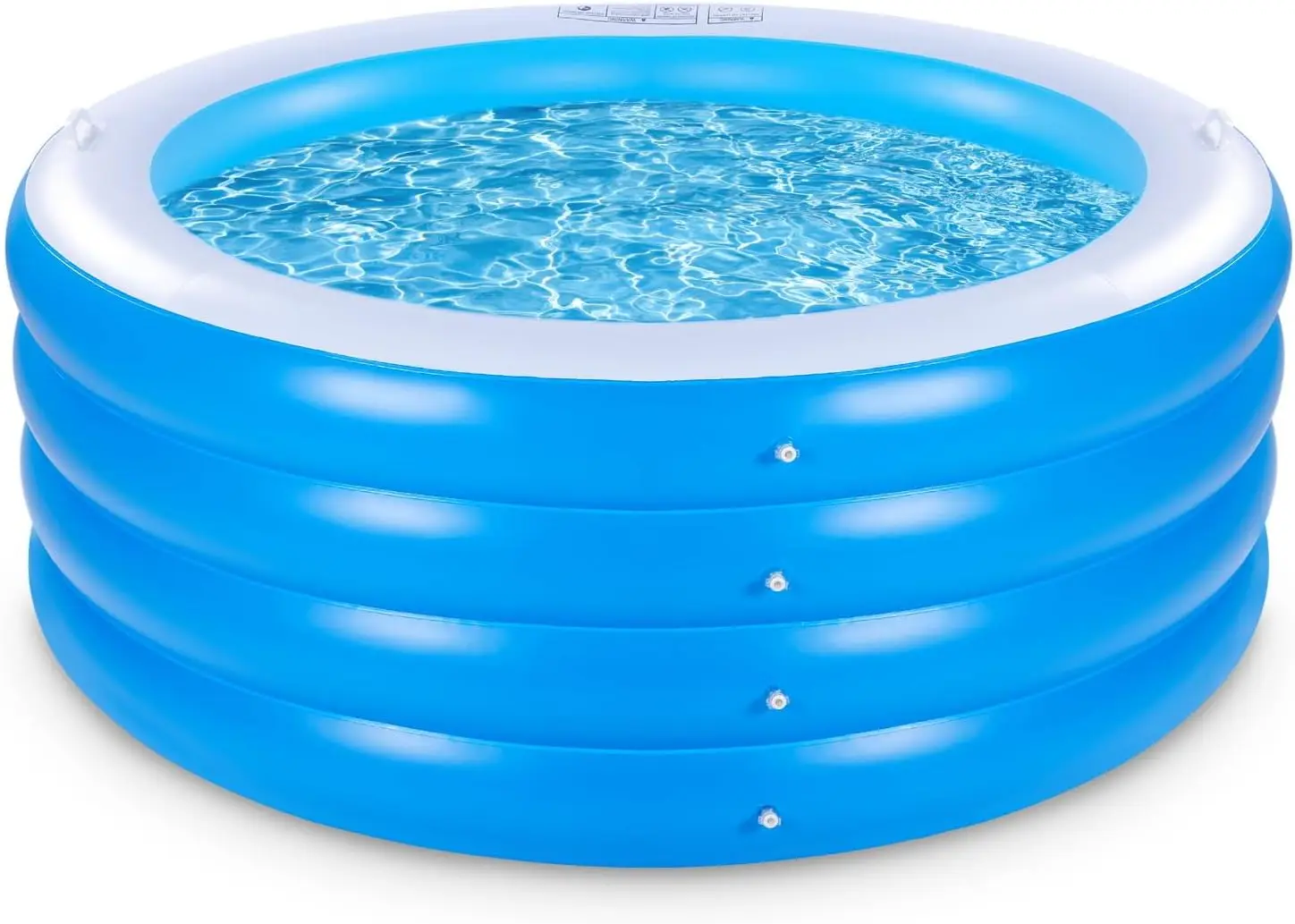 70x30in Large Inflatable Swimming Pool for Adults, Durable PVC, Family Outdoor Summer Fun
70x30in Large Inflatable Swimming Pool for Adults, Durable PVC, Family Outdoor Summer Fun