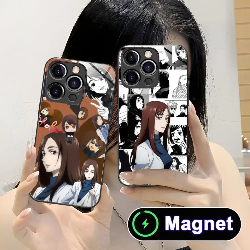 JJK Shoko Leiri Phone Case for iPhone 17 16 15 14 13 12 11 Air Pro Max Plus Mini Glass Magnet Cover
JJK Shoko Leiri Phone Case for iPhone 17 16 15 14 13 12 11 Air Pro Max Plus Mini Glass Magnet Cover