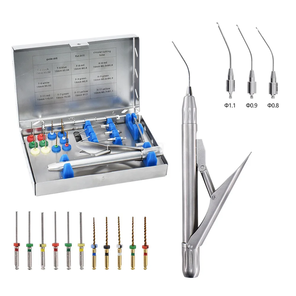 Dental Endo Broken File Removal Instrument Set Endodontic Endo File Removal System Kit Root Canal File Extractor For Clinic
Dental Endo Broken File Removal Instrument Set Endodontic Endo File Removal System Kit Root Canal File Extractor For Clinic