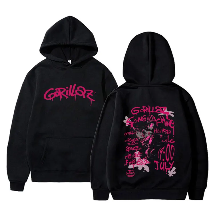 Rock Band Gorillaz The Now Now Graphic Hoodie Men Women Fashion Casual Vintage Sweatshirt Male Casual Oversized Pullover Hoodies
Rock Band Gorillaz The Now Now Graphic Hoodie Men Women Fashion Casual Vintage Sweatshirt Male Casual Oversized Pullover Hoodies