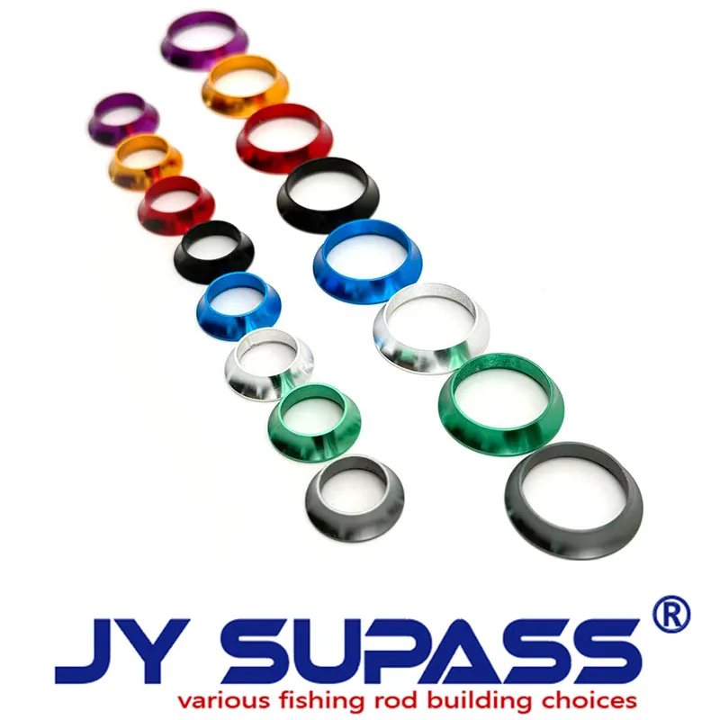 JY SUPASS 10Pcs WC-18 Rod Building Aluminum Rings Repair components DIY Handcraft Materials for rod custom rod winding check
JY SUPASS 10Pcs WC-18 Rod Building Aluminum Rings Repair components DIY Handcraft Materials for rod custom rod winding check