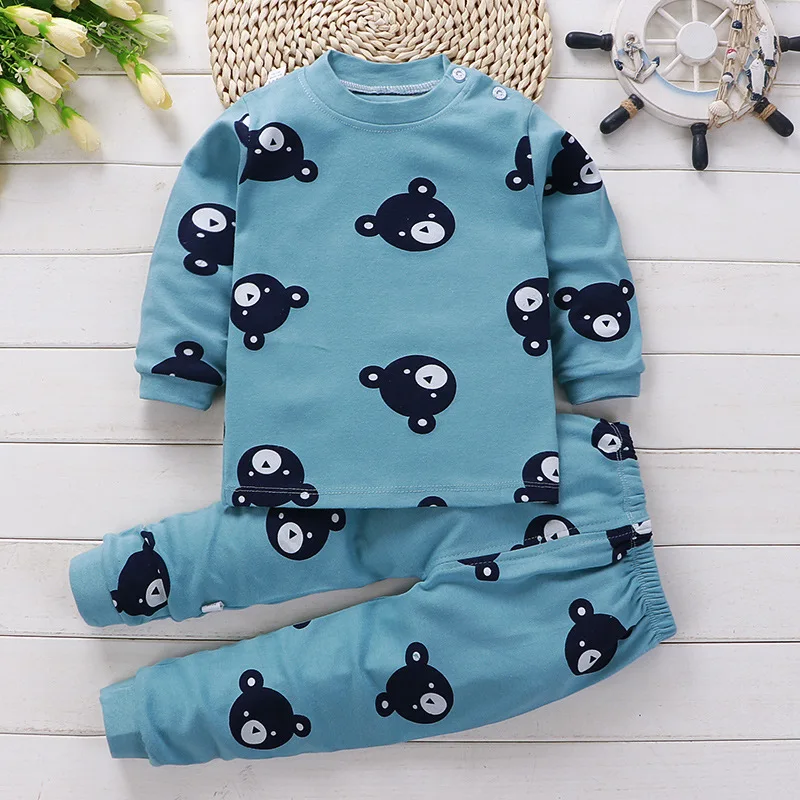 New cartoon cotton sports set Male baby spring printed T-shirt+trousers female baby casual solid color set 0-5 year old baby
New cartoon cotton sports set Male baby spring printed T-shirt+trousers female baby casual solid color set 0-5 year old baby
