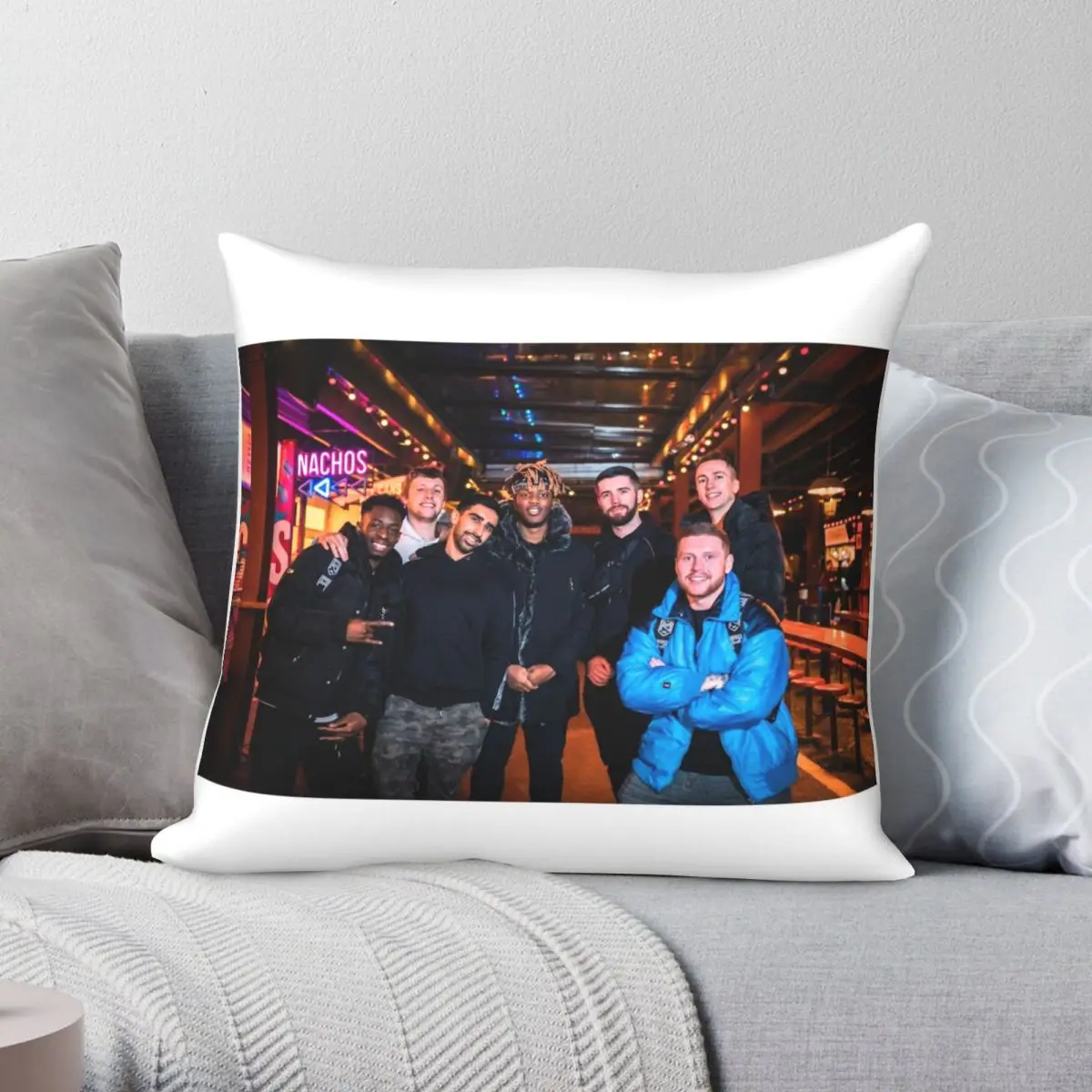 Sidemen Pillowcase Polyester Linen Velvet Pattern Zip Decor Pillow Case Home Cushion Cover 45x45
Sidemen Pillowcase Polyester Linen Velvet Pattern Zip Decor Pillow Case Home Cushion Cover 45x45