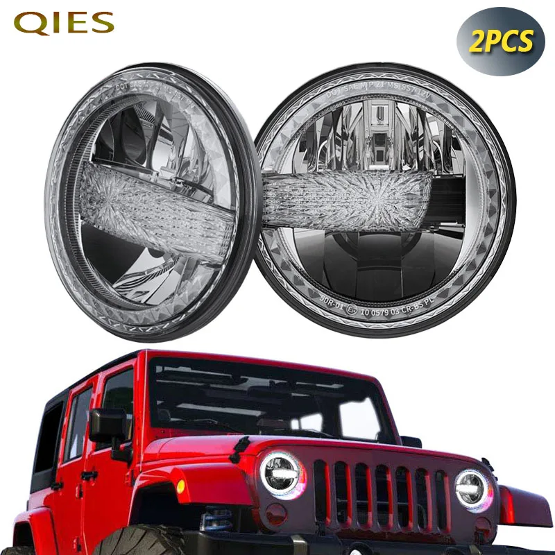 7 Inch LED Headlights for Jeep JK Wrangler Harley Motorcycle Front Headlights Lens Fog Lights Car Light For Vehicles Lamp 90w
7 Inch LED Headlights for Jeep JK Wrangler Harley Motorcycle Front Headlights Lens Fog Lights Car Light For Vehicles Lamp 90w