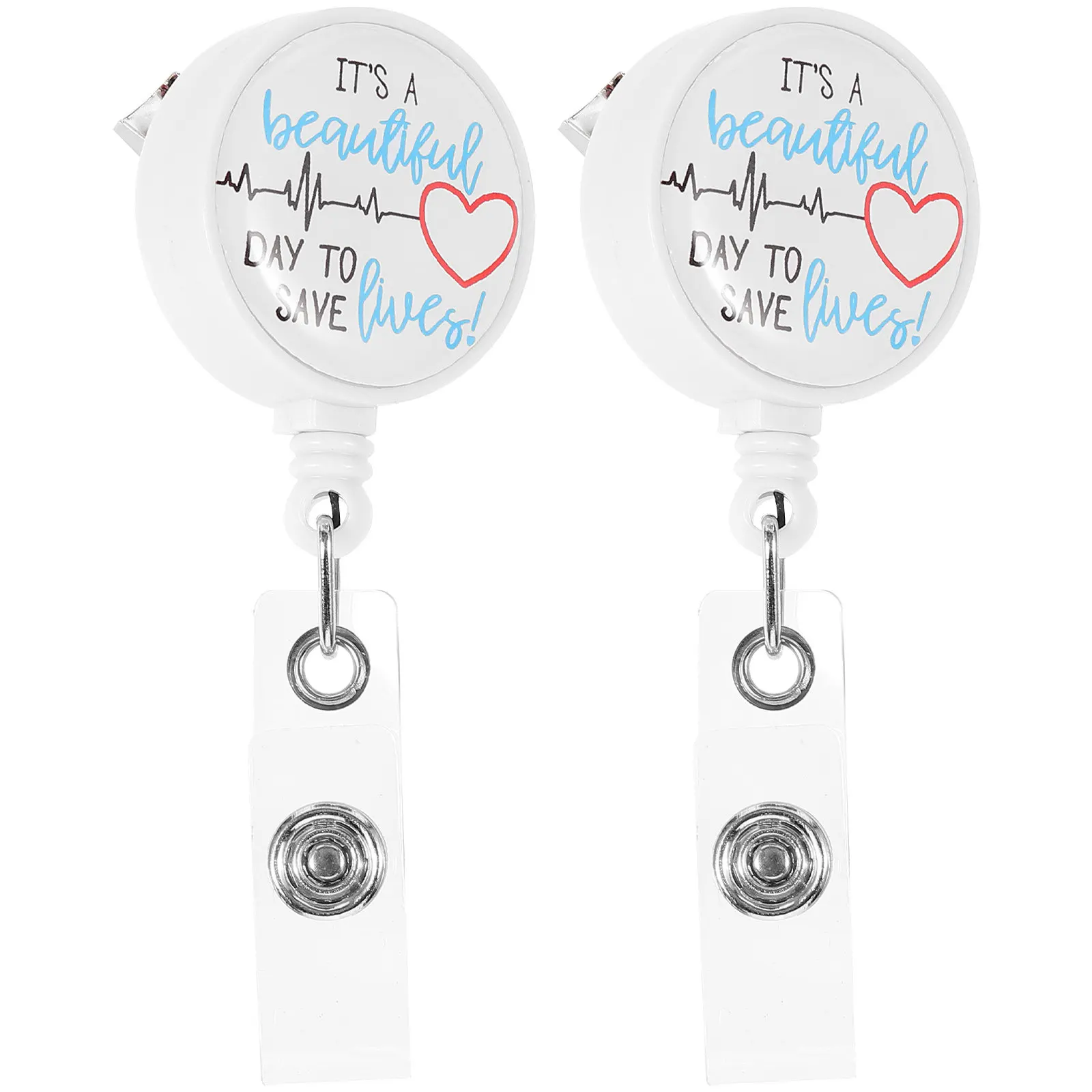 2 шт. выдвижных держателей для бейджей медсестры, клипсы-пряжки для рабочих удостоверений, брелоков для контроля доступа, органайзеров для ключей
2 шт. выдвижных держателей для бейджей медсестры, клипсы-пряжки для рабочих удостоверений, брелоков для контроля доступа, органайзеров для ключей