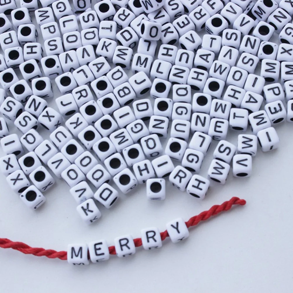 Acrylic Alphabet Beads White Kit Bracelet Letter Rhinestone Clay Letters Heart DIY Decorative Spacer Necklace Making H made
Acrylic Alphabet Beads White Kit Bracelet Letter Rhinestone Clay Letters Heart DIY Decorative Spacer Necklace Making H made