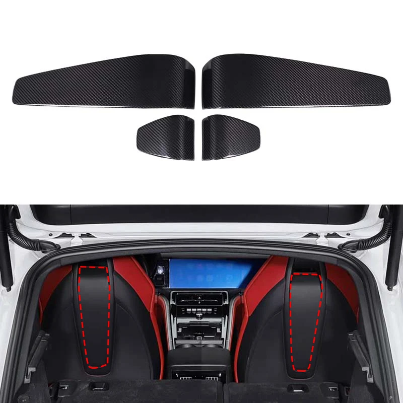 For Porsche Panamera 976 2024-2026 Real Carbon Fiber Car Front Seat Back Panel Decorative Trim Cover Accessories
For Porsche Panamera 976 2024-2026 Real Carbon Fiber Car Front Seat Back Panel Decorative Trim Cover Accessories