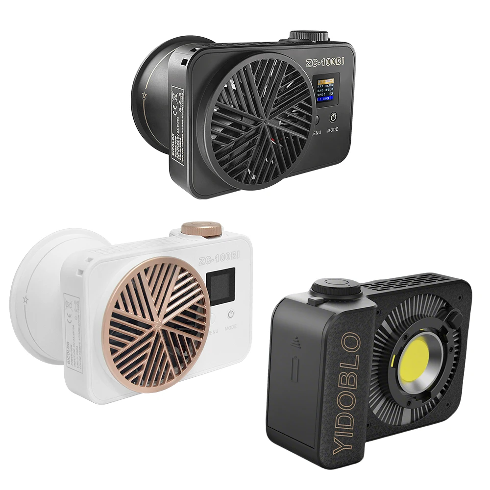 Portable Video Light 100W Photography Lighting 2700K-7500K Mini COB Continuous Output Lighting Spotlight for Photo Studio
Portable Video Light 100W Photography Lighting 2700K-7500K Mini COB Continuous Output Lighting Spotlight for Photo Studio