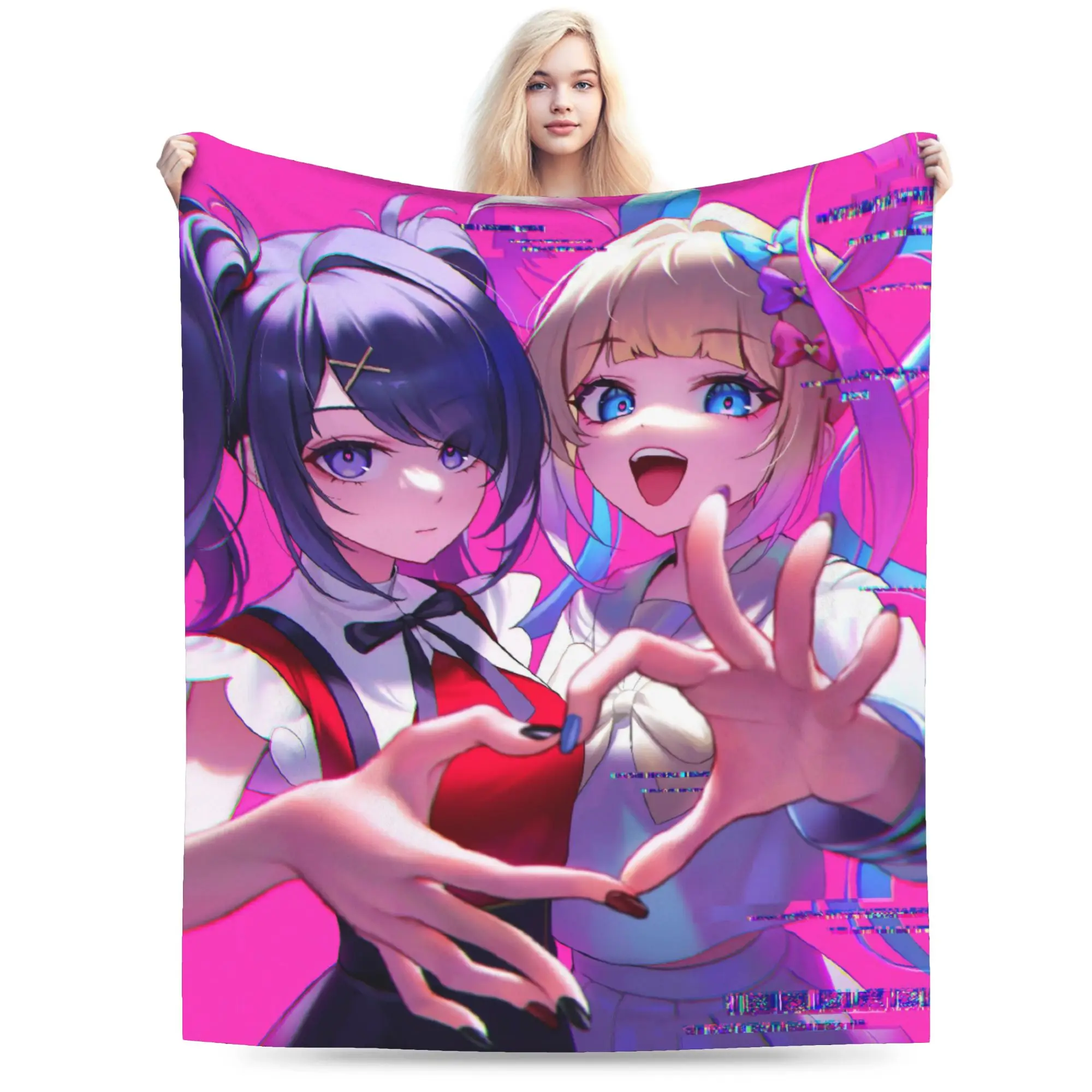 Needy Streamer Overload Blanket Flannel Spring/Autumn Ame-chan KAngel Warm Throw Blanket for Home Travel Plush Thin Quilt
Needy Streamer Overload Blanket Flannel Spring/Autumn Ame-chan KAngel Warm Throw Blanket for Home Travel Plush Thin Quilt