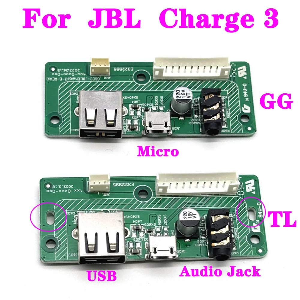 1/3Pcs Original New PCB Part For JBL Charge3 GG TL Bluetooth Speaker replacement Micro USB Charge Port USB 2.0 charger board
1/3Pcs Original New PCB Part For JBL Charge3 GG TL Bluetooth Speaker replacement Micro USB Charge Port USB 2.0 charger board 