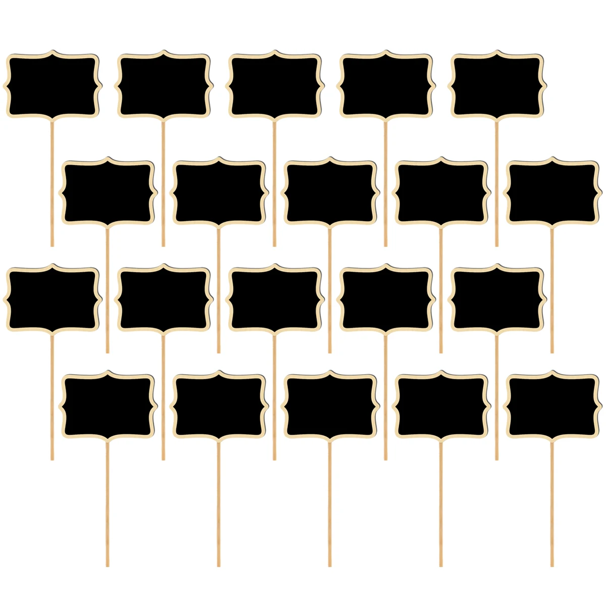 20pcs Mini Chalkboard Toppers Signs Wood Garden Flower Labels Plant Tags Decor Christmas Weddings Kids Crafts
20pcs Mini Chalkboard Toppers Signs Wood Garden Flower Labels Plant Tags Decor Christmas Weddings Kids Crafts