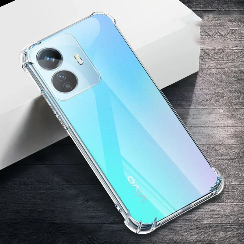 Air Bag Light Phone Case Cover for VIVO Y77 Y77T Y77E T1 5G Soft Transparent Silicone Prevention Protective Corners Bumper Shell
Air Bag Light Phone Case Cover for VIVO Y77 Y77T Y77E T1 5G Soft Transparent Silicone Prevention Protective Corners Bumper Shell