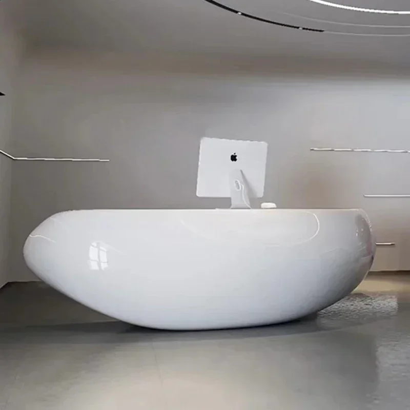 Italian Style Originality Reception Desks Simplicity Modern Beauty Salon Reception Desks High-end Office Furniture Recepce FYRD
Italian Style Originality Reception Desks Simplicity Modern Beauty Salon Reception Desks High-end Office Furniture Recepce FYRD