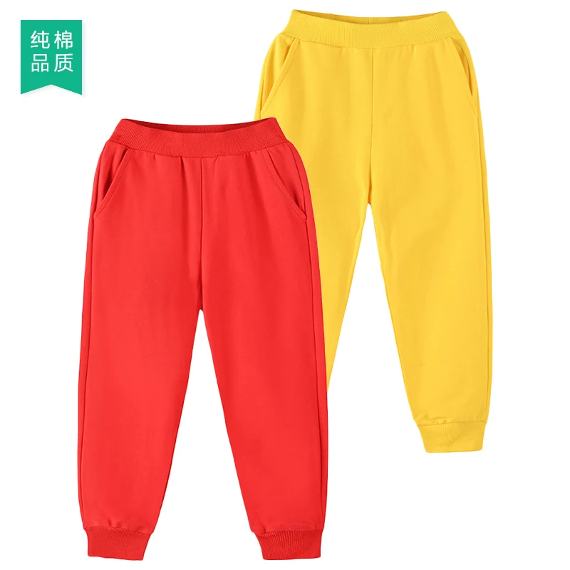 Boys Girls Sweatpants Red Orange Black Yellow Blue Kids Children's Pants Baby Cotton Long Pants School Uniform Spring Autumn
Boys Girls Sweatpants Red Orange Black Yellow Blue Kids Children's Pants Baby Cotton Long Pants School Uniform Spring Autumn