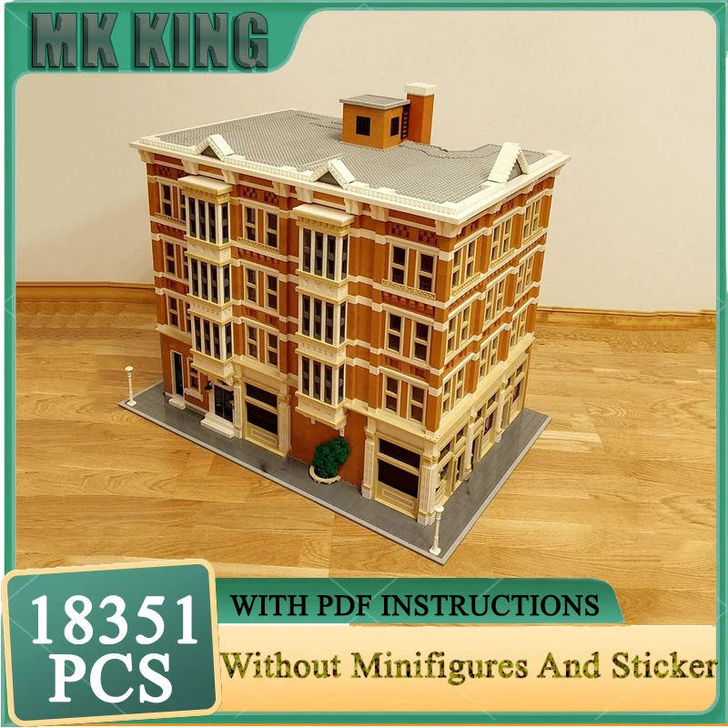 Street View Model Moc Building Blocks Apartment Building Model Technology Brick DIY Assembly Construction Toy Holiday Set Gifts
Street View Model Moc Building Blocks Apartment Building Model Technology Brick DIY Assembly Construction Toy Holiday Set Gifts