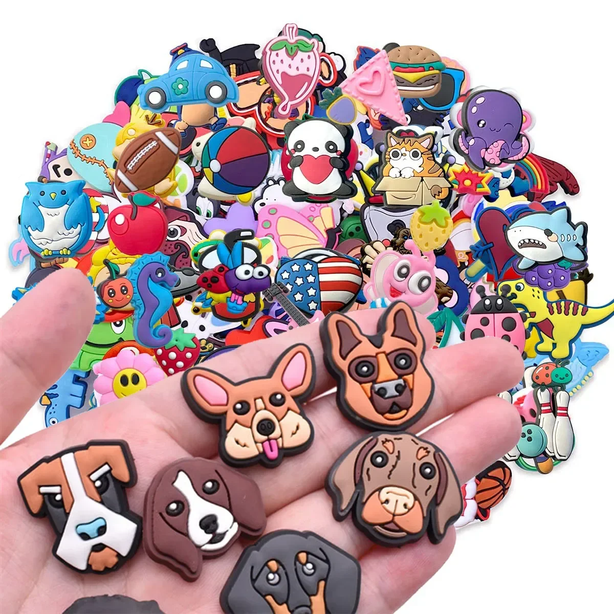 Random Shoe Charms for Crocs Accessories Set Shoes Charm for Croc Decorations Pins Men Accessory Jeans Woman Clogs Clips Badges
Random Shoe Charms for Crocs Accessories Set Shoes Charm for Croc Decorations Pins Men Accessory Jeans Woman Clogs Clips Badges