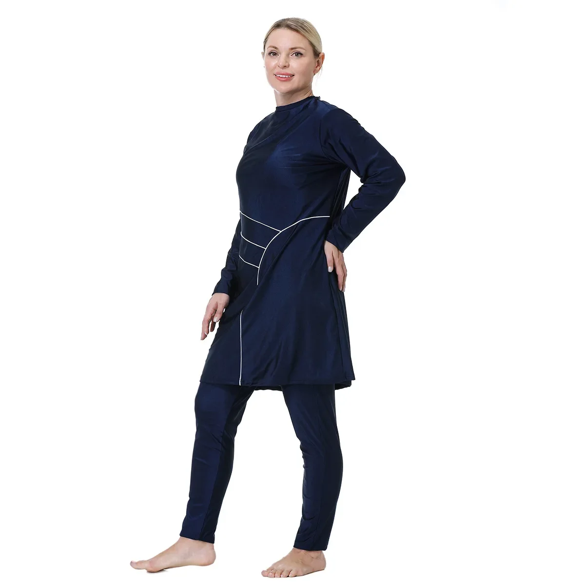 Muslim Women Plus Size Swimming Wear Hijab Swimsuit Modest Swimwear Islam Bathing Suit Burkini Femme Musulmane Maillot De Bain
Muslim Women Plus Size Swimming Wear Hijab Swimsuit Modest Swimwear Islam Bathing Suit Burkini Femme Musulmane Maillot De Bain