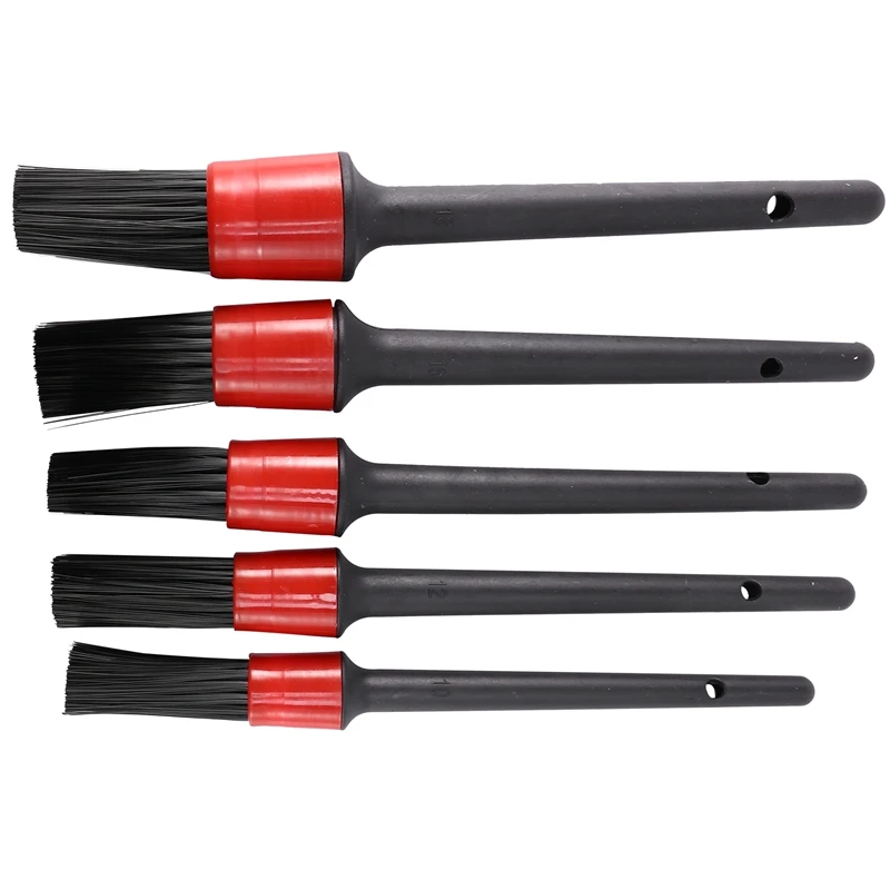 Detail Brush (Set Of 5), Auto Detailing Brush Set Perfect For Car Motorcycle Automotive Cleaning Wheels, Dashboard, Interior, Ex
Detail Brush (Set Of 5), Auto Detailing Brush Set Perfect For Car Motorcycle Automotive Cleaning Wheels, Dashboard, Interior, Ex