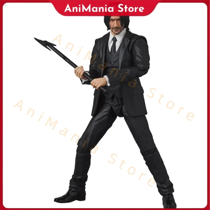 MAFEX No.212 JOHN WICK Action Figure Chapter 4 Collection Joint Movable Doll Model Toy Bookshelf Ornament Christmas Present 16cm
MAFEX No.212 JOHN WICK Action Figure Chapter 4 Collection Joint Movable Doll Model Toy Bookshelf Ornament Christmas Present 16cm