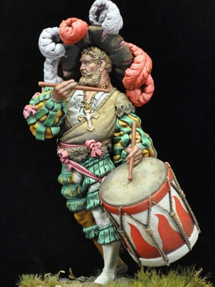 1/24 Scale Die Cast Resin Figure Model Kit Ancient Mercenary Drummer History Hobby Miniature Sculpture Unassembled and Unpainted
1/24 Scale Die Cast Resin Figure Model Kit Ancient Mercenary Drummer History Hobby Miniature Sculpture Unassembled and Unpainted