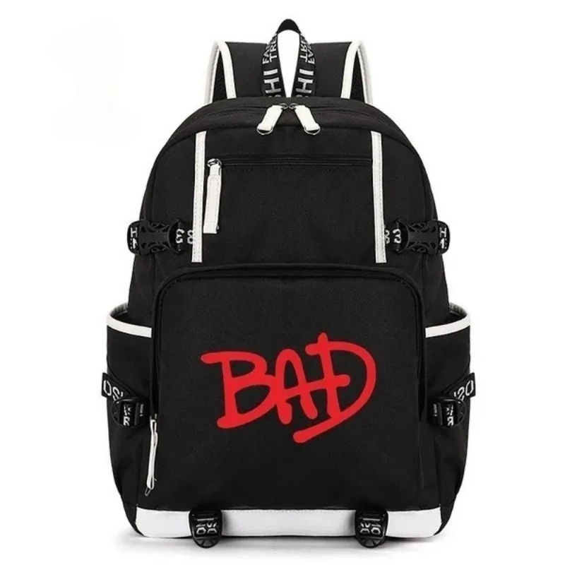 Computer Backpack School Bag Michael Jackson BAD Travel Bag Men's Backpack Polyester Bag Waterproof Shoulder Bag
Computer Backpack School Bag Michael Jackson BAD Travel Bag Men's Backpack Polyester Bag Waterproof Shoulder Bag
