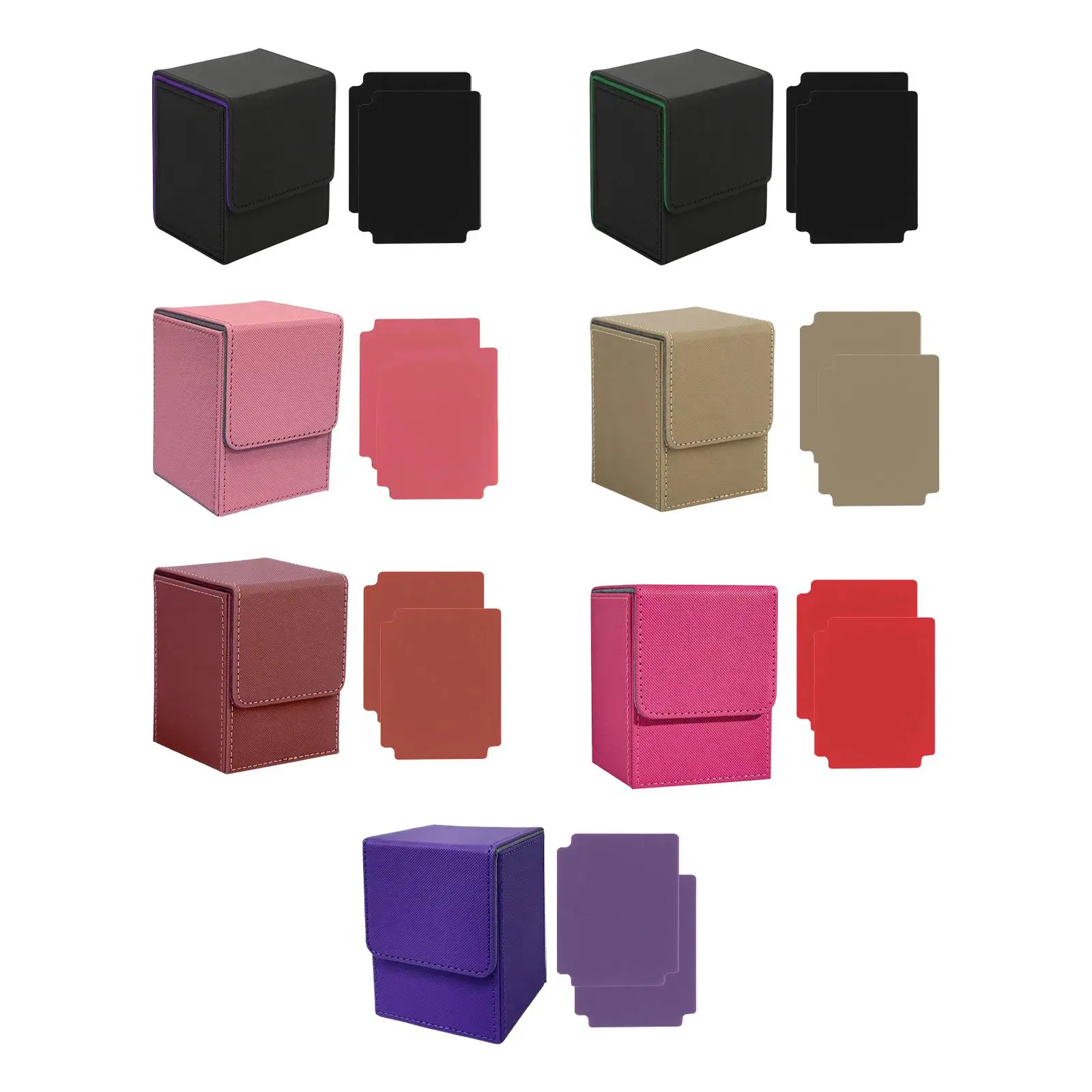 Большой чехол для колоды карт из искусственной кожи, органайзер для карт, защитные коробки для хранения, контейнер для коллекционеров карт
Большой чехол для колоды карт из искусственной кожи, органайзер для карт, защитные коробки для хранения, контейнер для коллекционеров карт