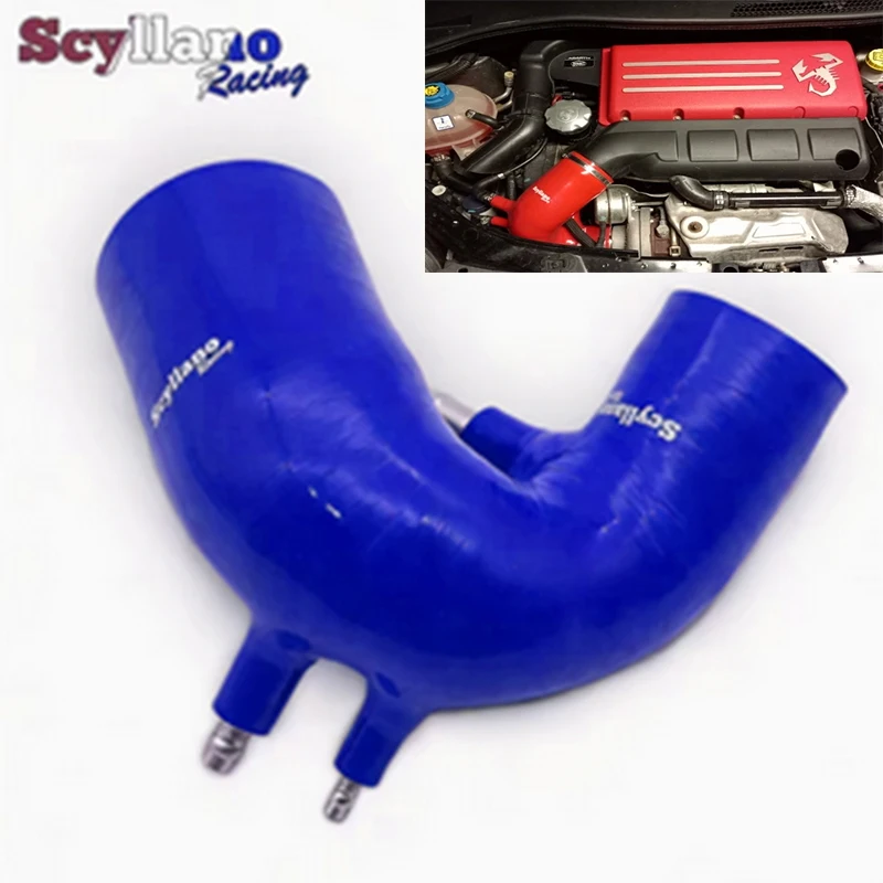 Blue Black Silicone Reinforced Inlet Pipe For Abarth 500 595 695 87/128 With Garrett 1446 Turbo Only Air Intake Induction Hose
Blue Black Silicone Reinforced Inlet Pipe For Abarth 500 595 695 87/128 With Garrett 1446 Turbo Only Air Intake Induction Hose