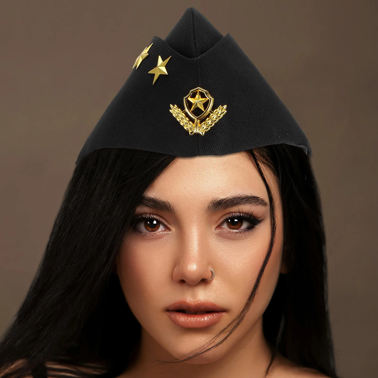 Russian Soldier Size Unique Boat Shaped Hat Party Cosplay Costume Captain Hat Durable Comfortable
Russian Soldier Size Unique Boat Shaped Hat Party Cosplay Costume Captain Hat Durable Comfortable
