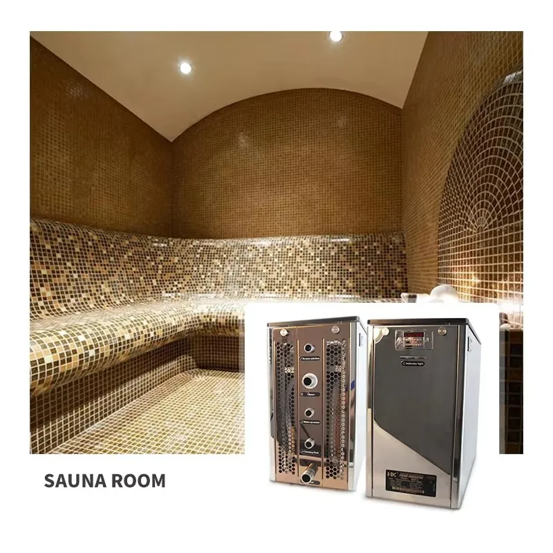 12KW Modern Design Wet Steam Spa Sauna Generator with Waterproof Touch Screen 240V 304 Steam Room Machine Generator
12KW Modern Design Wet Steam Spa Sauna Generator with Waterproof Touch Screen 240V 304 Steam Room Machine Generator