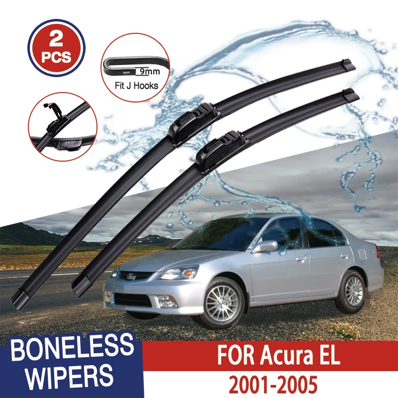 For Acura EL 2001-2005 Car Windshield Wiper U-type Soft Rubber Frameless Bracketless Car Wipers 21"+19"
For Acura EL 2001-2005 Car Windshield Wiper U-type Soft Rubber Frameless Bracketless Car Wipers 21"+19"