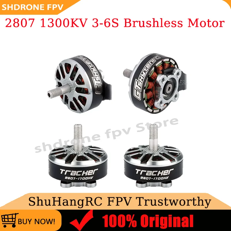 ShuHangRC FPV 2807 1300KV 3-6S Brushless Motor 7-inch for FPV Racing Drone RC Aircraft Model Racing Models
ShuHangRC FPV 2807 1300KV 3-6S Brushless Motor 7-inch for FPV Racing Drone RC Aircraft Model Racing Models