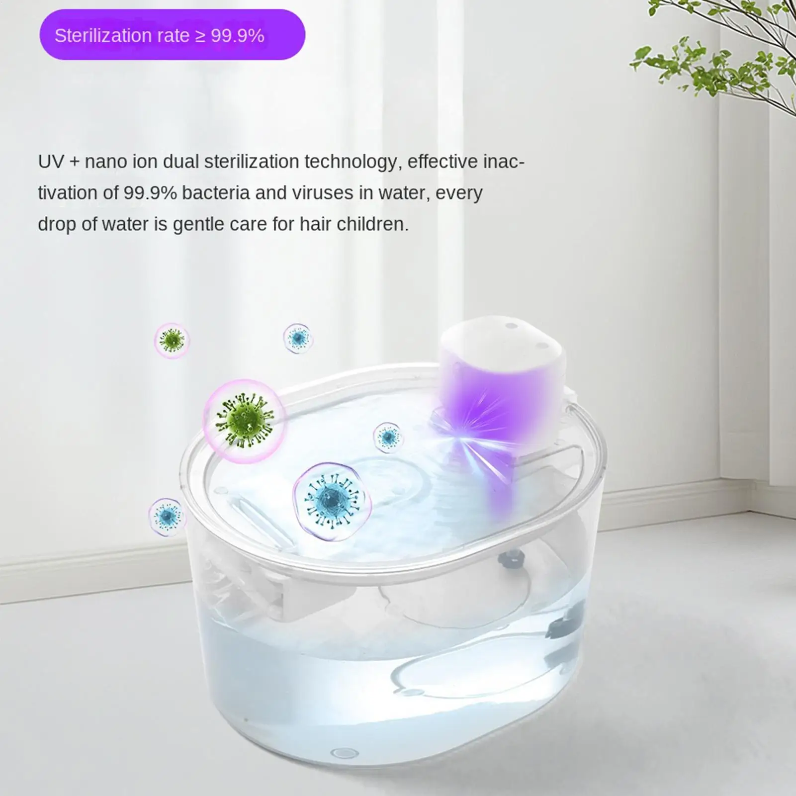 Cat Fountain 3L Rechargeable Waterer Dispenser With Sensor Water Fountain For Cats For Drinking Tabletop Desk Puppy Kitten Dog
Cat Fountain 3L Rechargeable Waterer Dispenser With Sensor Water Fountain For Cats For Drinking Tabletop Desk Puppy Kitten Dog