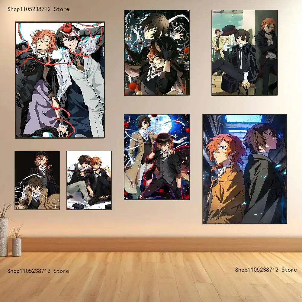 S-Soukoku Osamu Dazai Chuuya Nakahara Poster Prints Wall Art Painting Picture Gift Living Room Bar Restaurant Dec Sticker Large
S-Soukoku Osamu Dazai Chuuya Nakahara Poster Prints Wall Art Painting Picture Gift Living Room Bar Restaurant Dec Sticker Large
