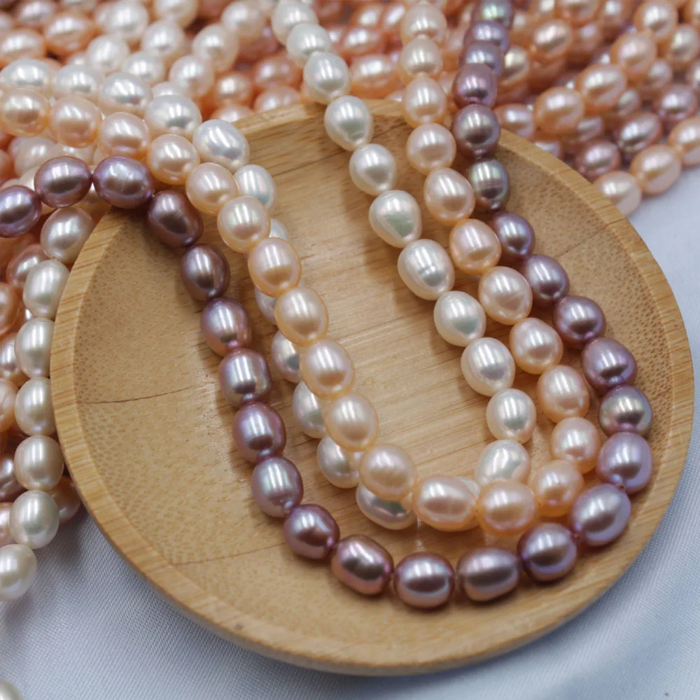 AAAA 6-7mm Natural Freshwater Pearls High Quality Semi-finished Rice Shaped Beads for Jewellery Making DIY Necklace Accessories 
AAAA 6-7mm Natural Freshwater Pearls High Quality Semi-finished Rice Shaped Beads for Jewellery Making DIY Necklace Accessories